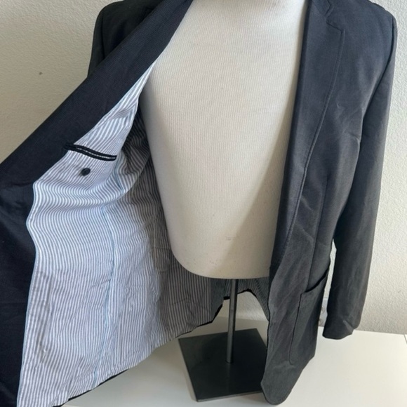 Pinstripe Blazer